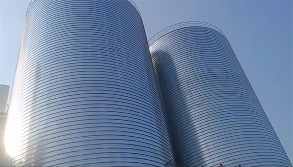 祁门2座混凝土高架卷板仓